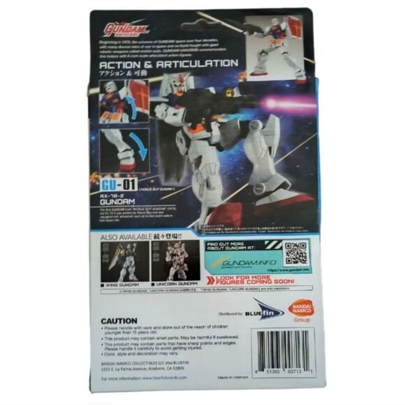 Bandai Gundam Universe RX-78-2 Gundam GU-01 Figure - Picture 6 of 9